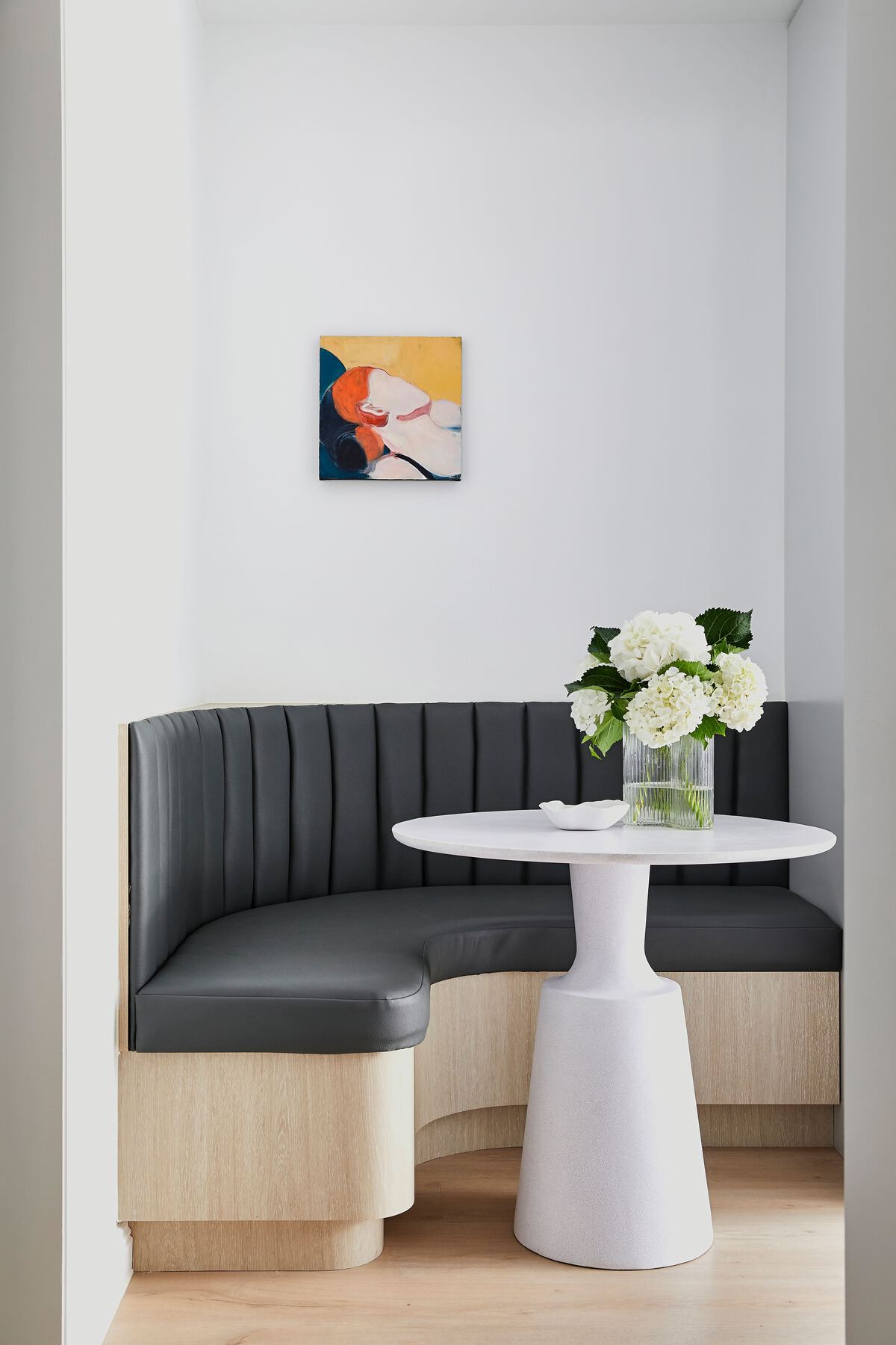 Banquette Seat of a recently designed residence by Sequence Studio in Wahroonga